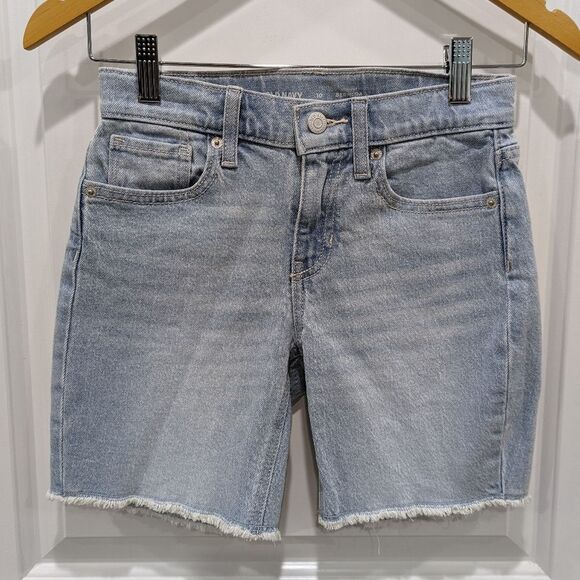 Children's Place Old Navy Denim Cutoff Bermuda Shorts Jorts Bundle Girls 10 - Picture 4 of 7